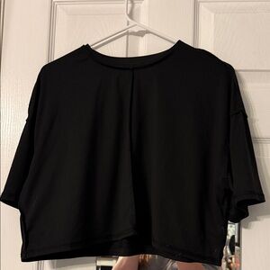 SHEIN Black Crop Top